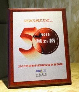 2018年度中國最具投資價值企業(yè)50強之風(fēng)云榜