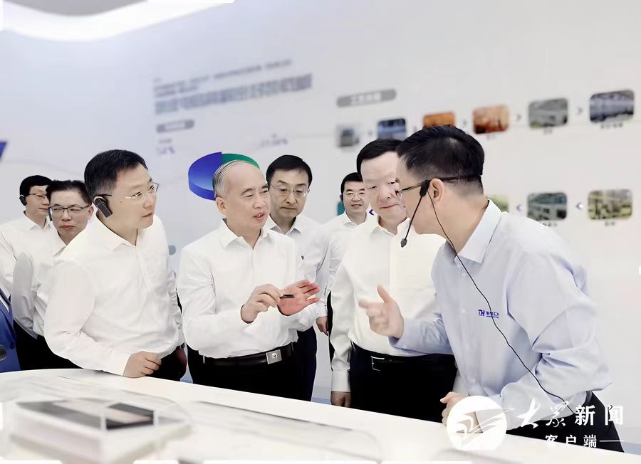 省委書(shū)記林武到新恒匯考察調(diào)研