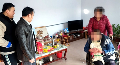 Visit and offer condolences to community